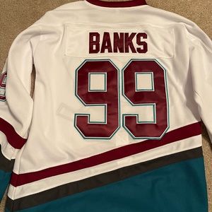 Mighty Ducks Adam Banks Hockey Jersey